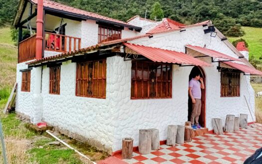 FINCA PRODUCTIVA CON CABAÑA EN CARUPA