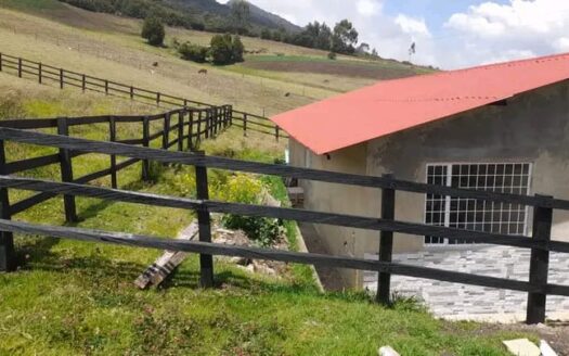 👉 Productiva finca con casa en Carupa👈